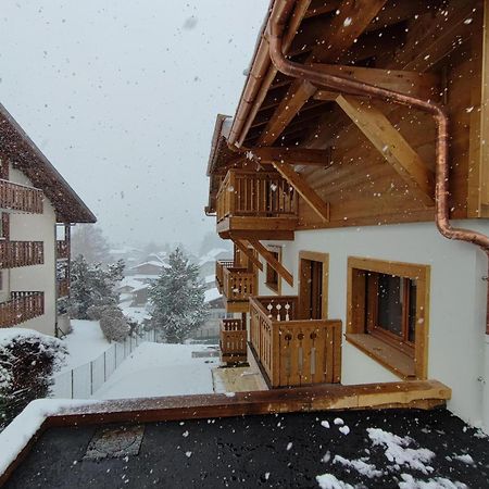 Appartement Familial Neuf Pres Du Village, 3 Chambres, Balcon Sud, Parking, Proche Ski-Bus, Samoens - Fr-1-642-80 Bagian luar foto